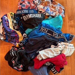 Assorted boxer briefs bundle